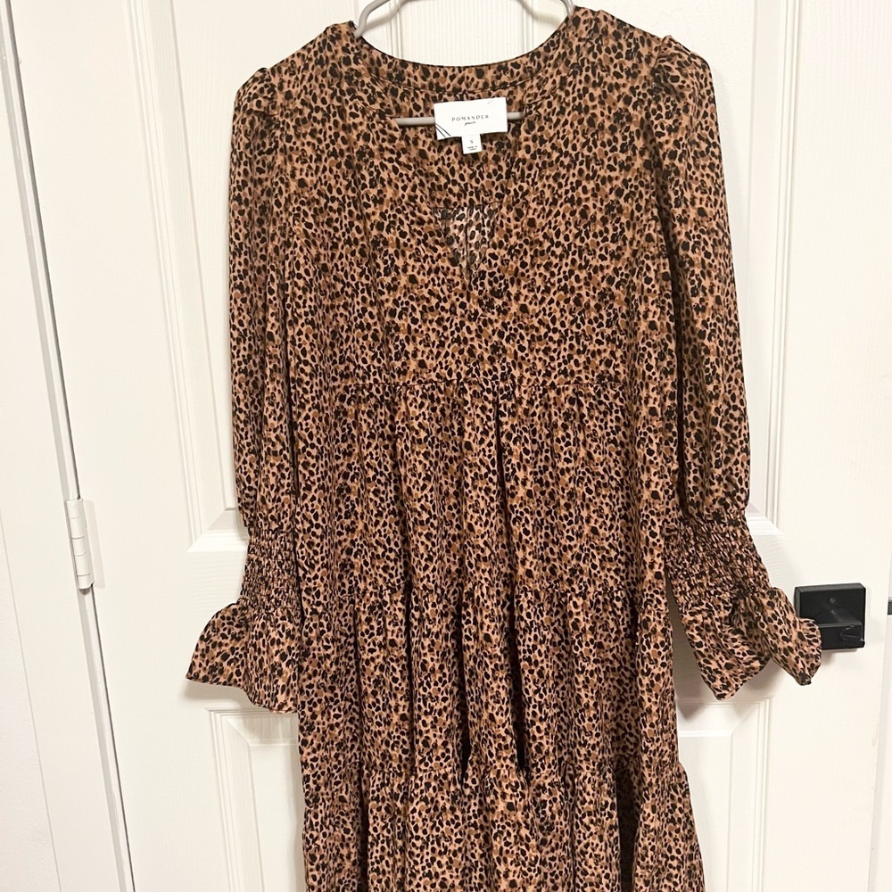 Tuckernuck POMANDER PLACE Leopard Kenzo Dress size M - Picture 8 of 9